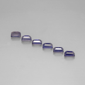 Iolite Gemstone in 6 x 4 mm (calibrated) Size for Sale, Iolite Stone in Violet Blue Color