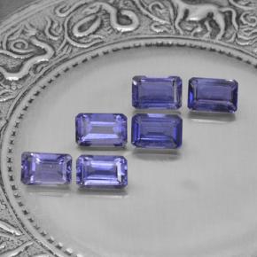 0.6ct Octagon Step Cut Violet Blue Iolite Gem for sale 0.6ct Octagon Step Cut Violet Blue Iolite Gem (ID: 279648)