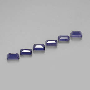 Iolite Gemstone in 6 x 4 mm (calibrated) Size for Sale, Iolite Stone in Violet Blue Color