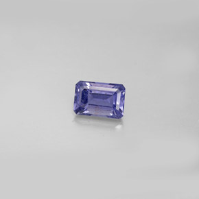 0.55 ct Blue Iolite Gemstone, Iolite Gem in Octagon Facet Shape for Sale.