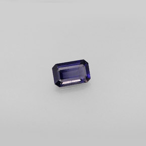 0.41 ct Blue Iolite Stone, Natural Iolite in Octagon Facet Shape for Sale