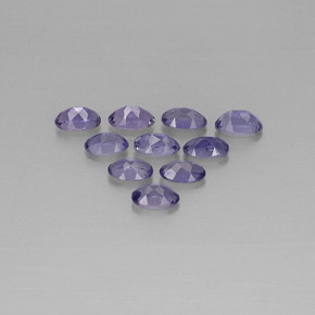 Iolite Gemstone in 5 x 3 mm (calibrated) Size for Sale, Iolite Stone in Violet Blue Color