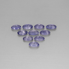 Iolite Gemstone in 5 x 3.1 mm Size for Sale, Iolite Stone in Violet Blue Color