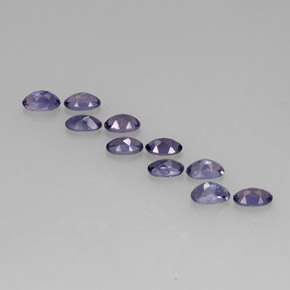 Iolite Gemstone in 5 x 3 mm (calibrated) Size for Sale, Iolite Stone in Violet Blue Color