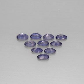 Iolite Gemstone in 5 x 3 mm (calibrated) Size for Sale, Iolite Stone in Violet Blue Color