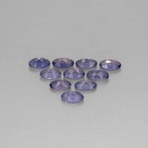 Iolite Gemstone in 5 x 3 mm (calibrated) Size for Sale, Iolite Stone in Violet Blue Color