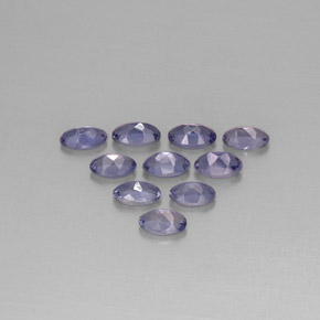 Iolite Gemstone in 4.9 x 3.2 mm Size for Sale, Iolite Stone in Violet Blue Color