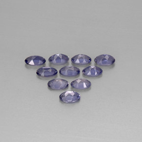 Iolite Gemstone in 5 x 3 mm (calibrated) Size for Sale, Iolite Stone in Violet Blue Color