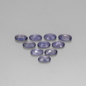 Iolite Gemstone in 5 x 3 mm (calibrated) Size for Sale, Iolite Stone in Violet Blue Color