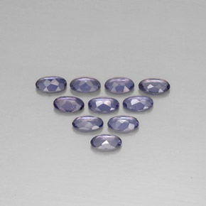 Iolite Gemstone in 5 x 3 mm (calibrated) Size for Sale, Iolite Stone in Violet Blue Color