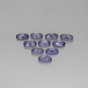Iolite Gemstone in 5.1 x 3.2 mm Size for Sale, Iolite Stone in Violet Blue Color
