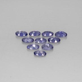 Iolite Gemstone in 5 x 3 mm (calibrated) Size for Sale, Iolite Stone in Violet Blue Color