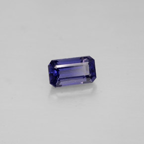 0.39 ct Blue Iolite Stone, Natural Iolite in Octagon Facet Shape for Sale