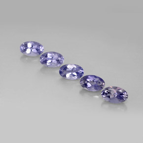 1.16 ct Blue Iolite Gemstone, Iolite Gem in Oval Facet Shape for Sale.