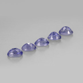 Iolite Gemstone in 5 x 3.1 mm Size for Sale, Iolite Stone in Violet Blue Color
