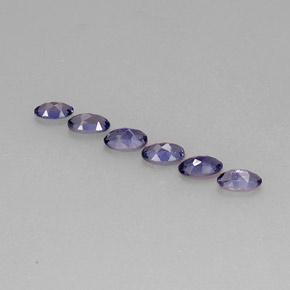 Iolite Gemstone in 5.1 x 3.2 mm Size for Sale, Iolite Stone in Violet Blue Color