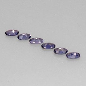 Iolite Gemstone in 5 x 3 mm (calibrated) Size for Sale, Iolite Stone in Violet Blue Color