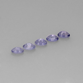 Iolite Gemstone in 5.1 x 3.2 mm Size for Sale, Iolite Stone in Violet Blue Color