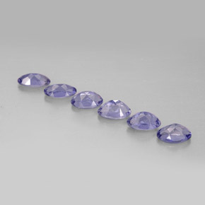 Iolite Gemstone in 4.8 x 3 mm Size for Sale, Iolite Stone in Violet Blue Color