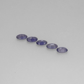 Iolite Gemstone in 5.1 x 3.2 mm Size for Sale, Iolite Stone in Violet Blue Color