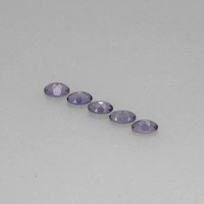 Iolite Gemstone in 5 x 3 mm (calibrated) Size for Sale, Iolite Stone in Violet Blue Color
