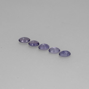 Iolite Gemstone in 5 x 3 mm (calibrated) Size for Sale, Iolite Stone in Violet Blue Color