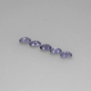 Iolite Gemstone in 5.1 x 3.2 mm Size for Sale, Iolite Stone in Violet Blue Color