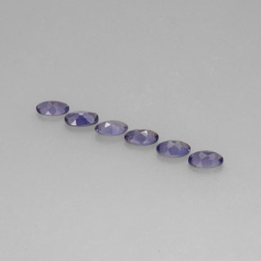 Iolite Gemstone in 5 x 3.3 mm Size for Sale, Iolite Stone in Violet Blue Color