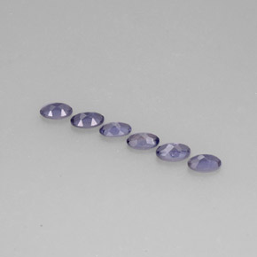 Iolite Gemstone in 5.2 x 3.2 mm Size for Sale, Iolite Stone in Violet Blue Color