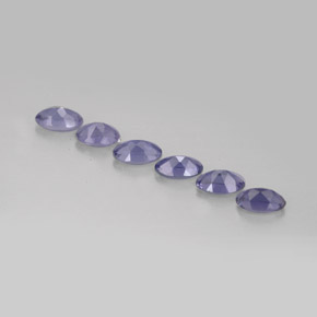 Iolite Gemstone in 5 x 3 mm (calibrated) Size for Sale, Iolite Stone in Violet Blue Color