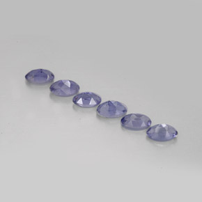 Iolite Gemstone in 5 x 3.2 mm Size for Sale, Iolite Stone in Violet Blue Color