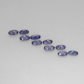 Iolite Gemstone in 5.1 x 3.3 mm Size for Sale, Iolite Stone in Violet Blue Color