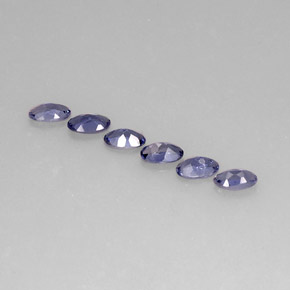 Iolite Gemstone in 5 x 3 mm (calibrated) Size for Sale, Iolite Stone in Violet Blue Color