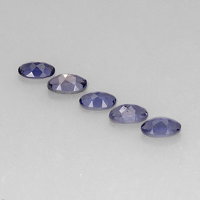 Iolite Gemstone in 5.2 x 3.1 mm Size for Sale, Iolite Stone in Violet Blue Color