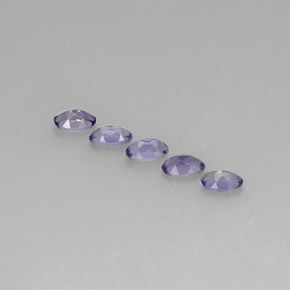 Iolite Gemstone in 5 x 3 mm (calibrated) Size for Sale, Iolite Stone in Violet Blue Color