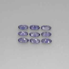 Iolite Gemstone in 5 x 3.1 mm Size for Sale, Iolite Stone in Violet Blue Color