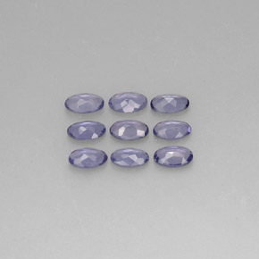 Iolite Gemstone in 5 x 3 mm (calibrated) Size for Sale, Iolite Stone in Violet Blue Color