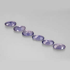 Iolite Gemstone in 5 x 3 mm (calibrated) Size for Sale, Iolite Stone in Violet Blue Color