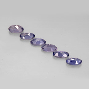Iolite Gemstone in 5 x 3 mm (calibrated) Size for Sale, Iolite Stone in Violet Blue Color