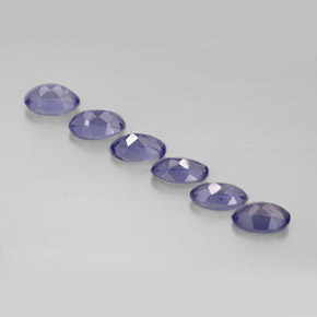 Iolite Gemstone in 4.9 x 3.1 mm Size for Sale, Iolite Stone in Violet Blue Color