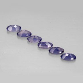 Iolite Gemstone in 5 x 3 mm (calibrated) Size for Sale, Iolite Stone in Violet Blue Color