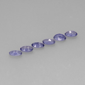 Iolite Gemstone in 5 x 3 mm (calibrated) Size for Sale, Iolite Stone in Violet Blue Color