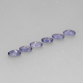 Iolite Gemstone in 5.1 x 3.2 mm Size for Sale, Iolite Stone in Violet Blue Color