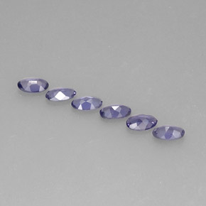 Iolite Gemstone in 5 x 3 mm (calibrated) Size for Sale, Iolite Stone in Violet Blue Color
