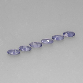 Iolite Gemstone in 5 x 3 mm (calibrated) Size for Sale, Iolite Stone in Violet Blue Color