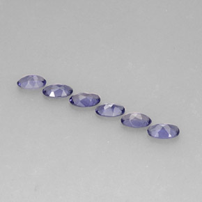 Iolite Gemstone in 5 x 3 mm (calibrated) Size for Sale, Iolite Stone in Violet Blue Color