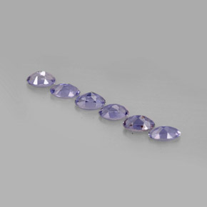 Iolite Gemstone in 4.9 x 3.2 mm Size for Sale, Iolite Stone in Violet Blue Color