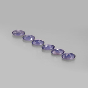 Iolite Gemstone in 5.1 x 3.1 mm Size for Sale, Iolite Stone in Violet Blue Color