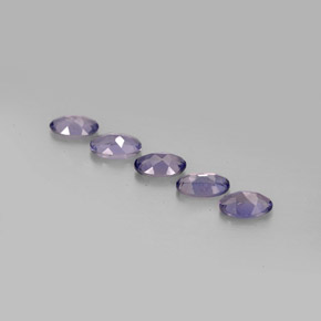 Iolite Gemstone in 5.2 x 3.3 mm Size for Sale, Iolite Stone in Violet Blue Color