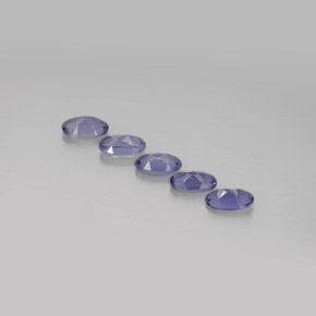 Iolite Gemstone in 5 x 3.2 mm Size for Sale, Iolite Stone in Violet Blue Color